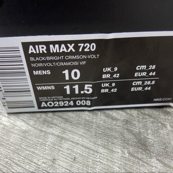 NWT Nike Air Max 720 - Picture 6 of 7